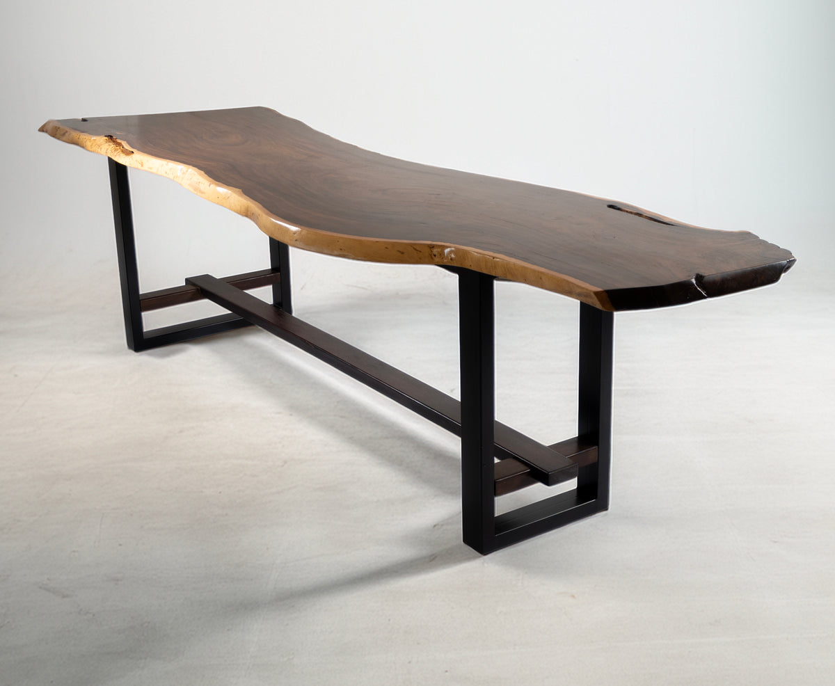 Leadwood (Hardekool) single-trunk cocktail bar table, handcrafted by NAKA Furniture in Paarl (9 of 9)