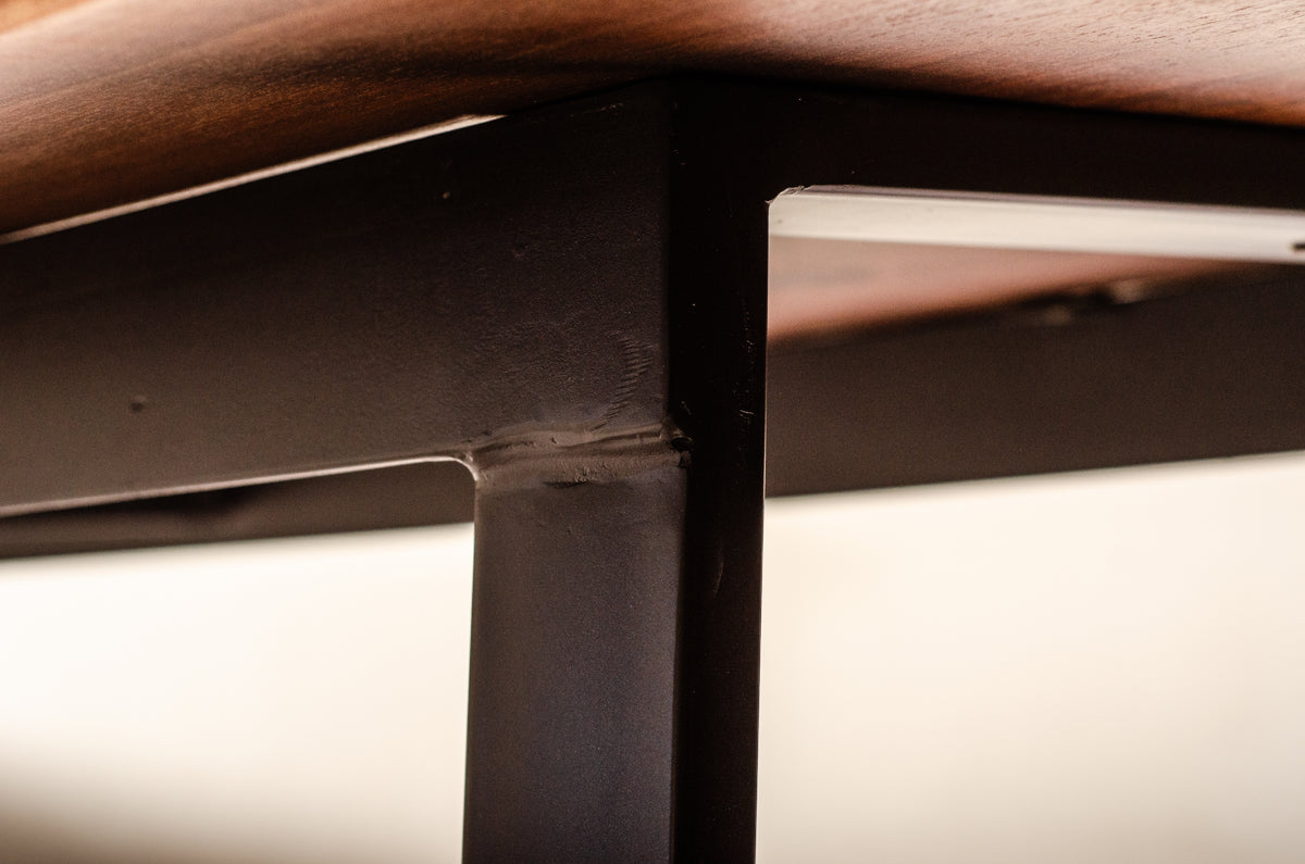 African Walnut single-trunk live-edge dining table, handcrafted by NAKA Furniture in Paarl (6 of 8)