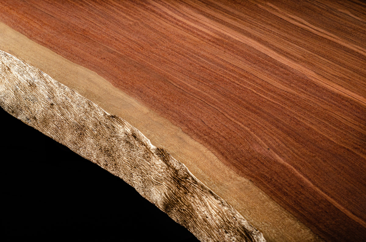 African Rosewood single-trunk dining table, handcrafted by NAKA Furniture in Paarl (3 of 9)