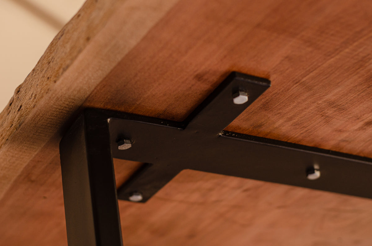African Rosewood single-trunk dining table, handcrafted by NAKA Furniture in Paarl (6 of 9)