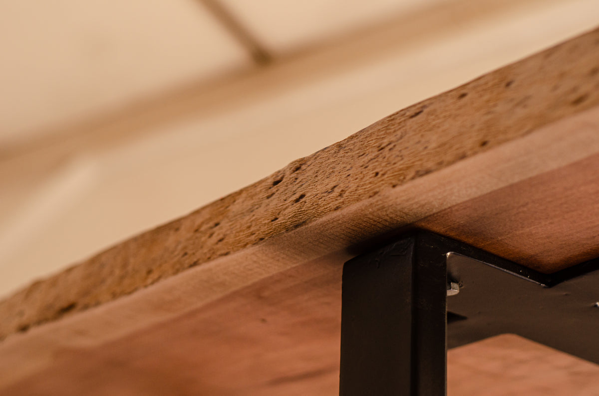 African Rosewood single-trunk dining table, handcrafted by NAKA Furniture in Paarl (7 of 9)