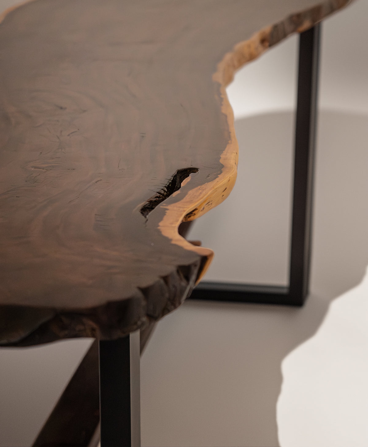 Leadwood (Hardekool) single-trunk cocktail bar table, handcrafted by NAKA Furniture in Paarl (4 of 9)